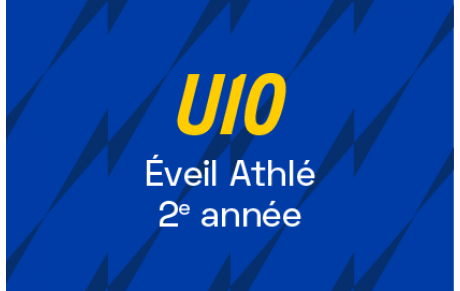 U10 - Eveil athlé 2ème année - mercredi de 15h15 à 16h15
