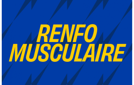 Renfo Musculaire lundi de 17h30 à 18h30